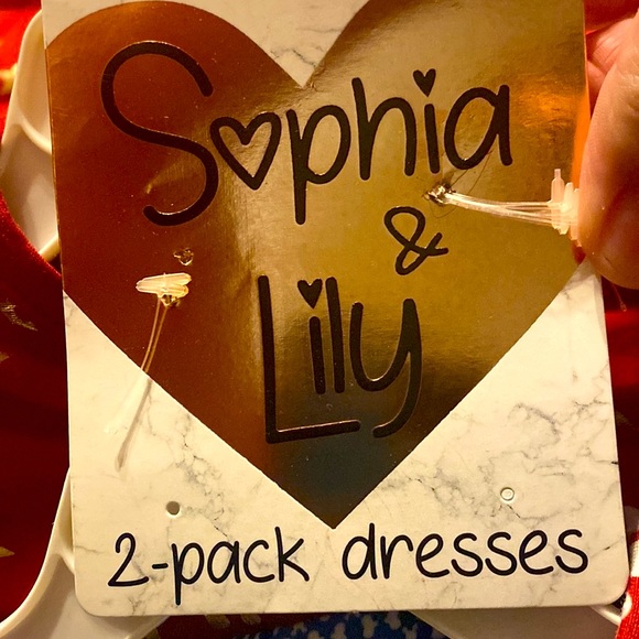 10-12 Girls dress lot, size 10-12, NWT, 2 piece set,2 patterns, girls NWT - Picture 13 of 15